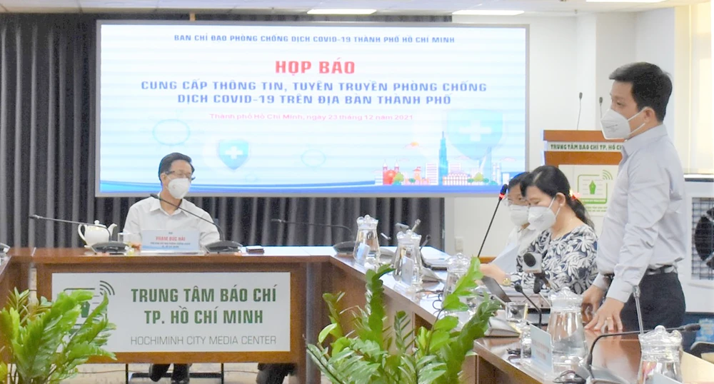 Quang cảnh buổi họp báo