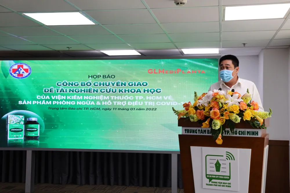 Chuyển giao nghiên cứu sản phẩm phòng ngừa và hỗ trợ điều trị Covid-19 ảnh 2 Chuyển giao nghiên cứu sản phẩm phòng ngừa và hỗ trợ điều trị Covid-19 ảnh 2