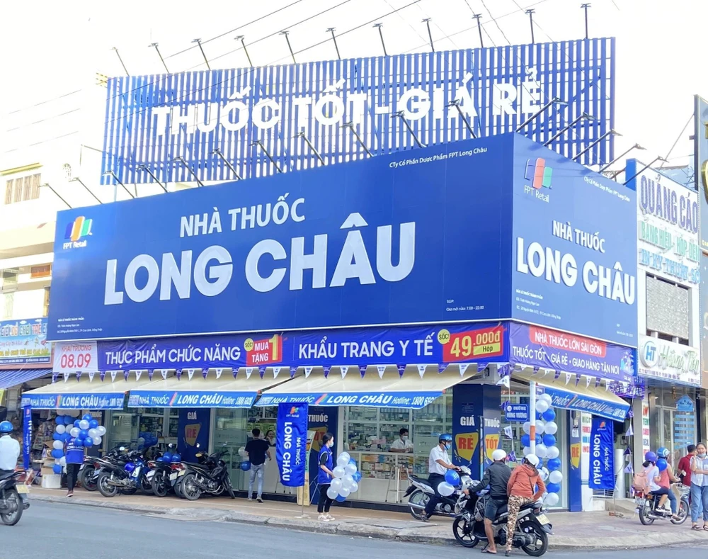 Một nhà thuốc thuộc chuỗi hệ thống của Công ty cổ phần dược phẩm FPT Long Châu