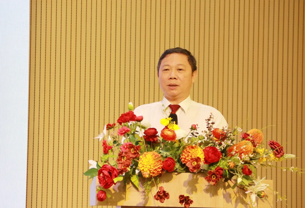 Phó Chủ tịch UBND TPHCM Dương Anh Đức phát biểu tại lễ khánh thành Phó Chủ tịch UBND TPHCM Dương Anh Đức phát biểu tại lễ khánh thành