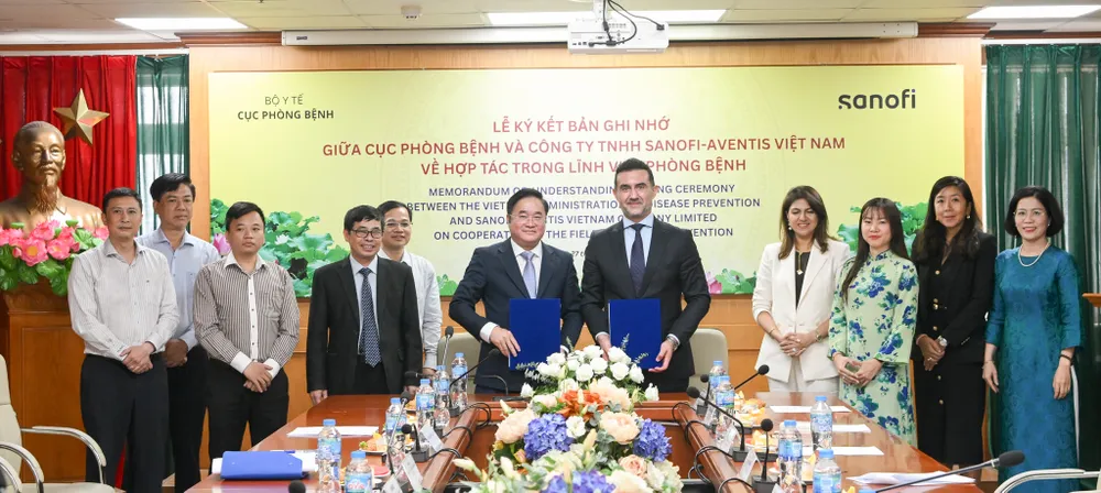 Sanofi đồng hành cùng Cục Phòng bệnh hợp tác triển khai các hoạt động hỗ trợ nâng cao năng lực hệ thống, truyền thông về phòng bệnh thông qua thúc đẩy hoạt động tiêm chủng trọn đời tại Việt Nam