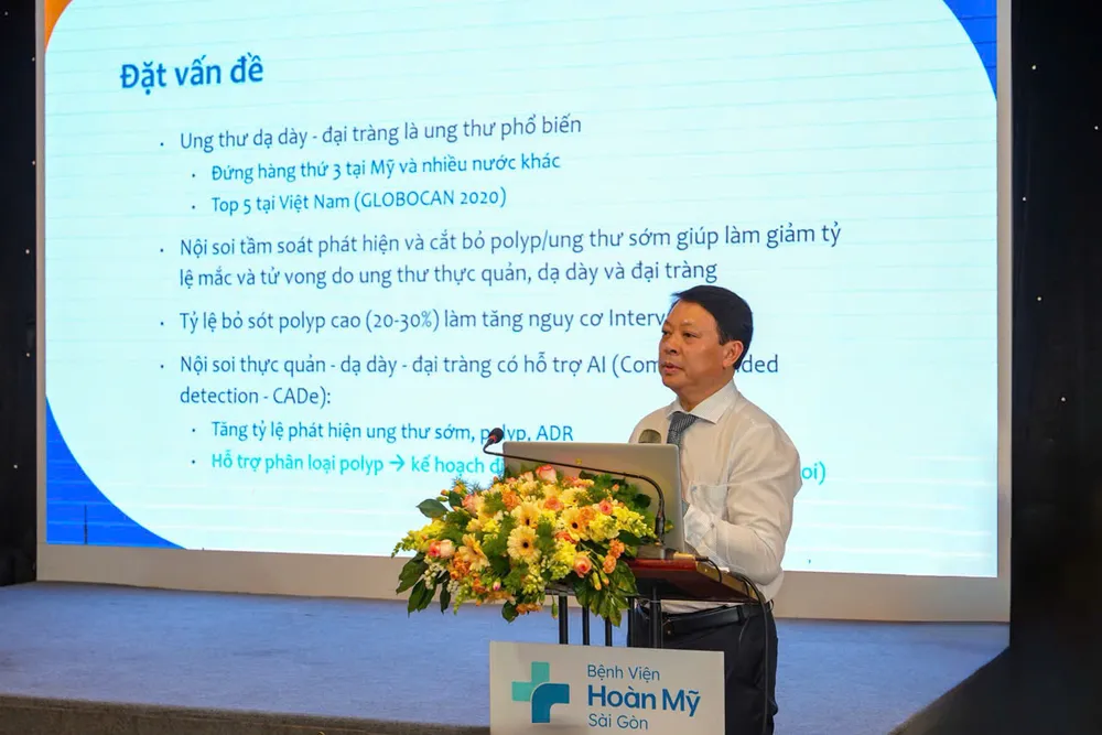 TS-BS Hồ Đăng Quý Dũng, Chủ tịch Liên chi hội Nội soi Tiêu hóa Việt Nam phát biểu tại hội nghị 1000005452.jpg