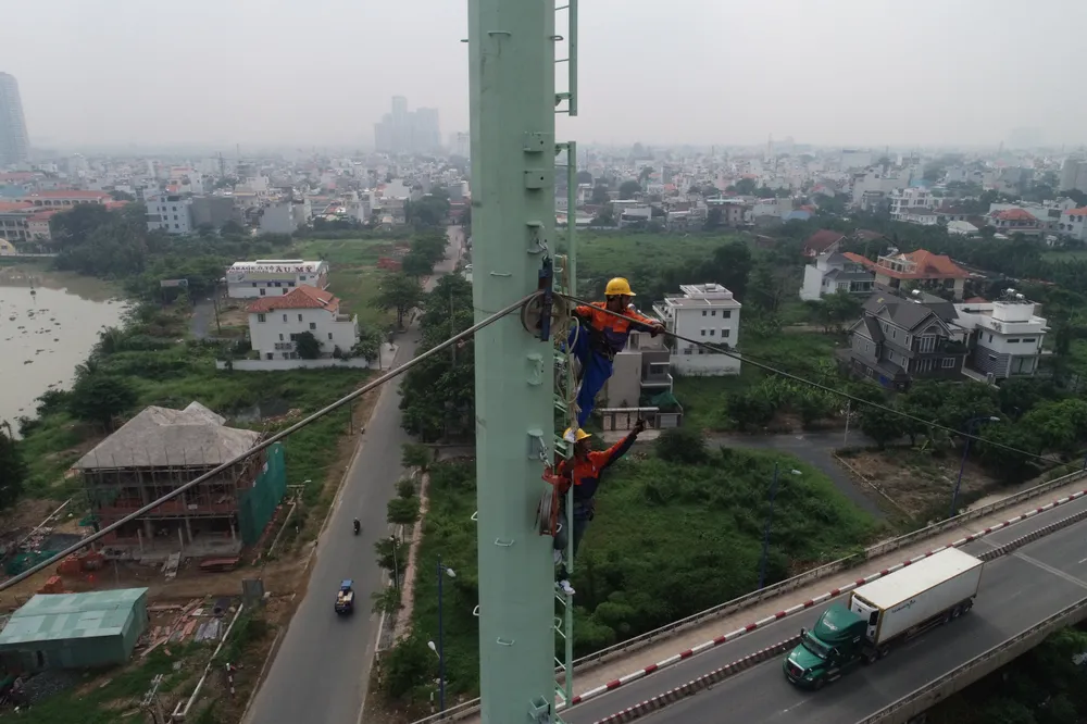 Đẩy nhanh tiến độ triển khai công trình đường dây 220kV Cát Lái-Tân Cảng ảnh 1 Đẩy nhanh tiến độ triển khai công trình đường dây 220kV Cát Lái-Tân Cảng ảnh 1