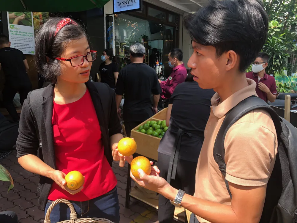Khai trương siêu thị nông sản thiết kế từ container ảnh 2 Khai trương siêu thị nông sản thiết kế từ container ảnh 2
