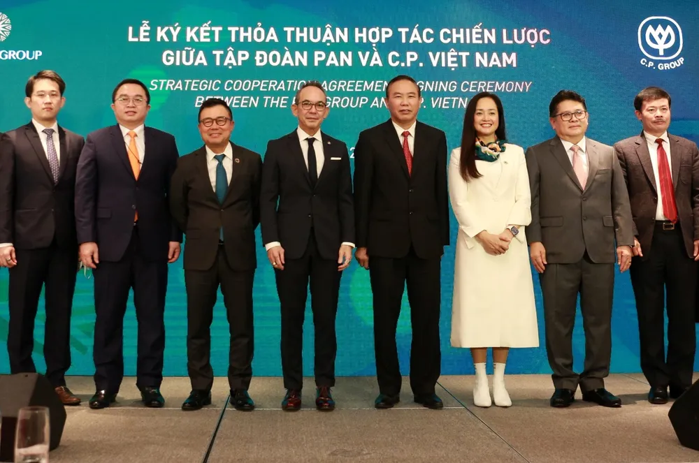 Lễ ký kết thỏa thuận hợp tác chiến lược giữa tập đoàn PAN và C.P. Việt Nam ảnh 5 Lễ ký kết thỏa thuận hợp tác chiến lược giữa tập đoàn PAN và C.P. Việt Nam ảnh 5