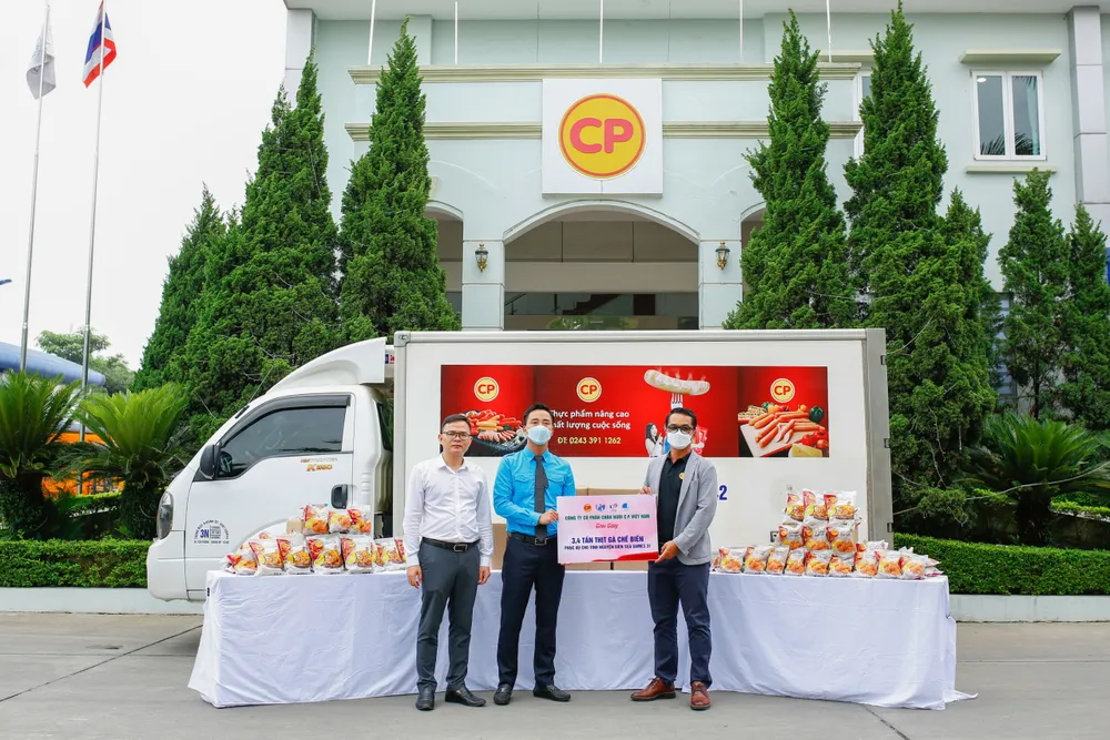 C.P. Việt Nam đồng hành hỗ trợ thực phẩm cho các tình nguyện viên tại Sea Games 31 ảnh 1 C.P. Việt Nam đồng hành hỗ trợ thực phẩm cho các tình nguyện viên tại Sea Games 31 ảnh 1