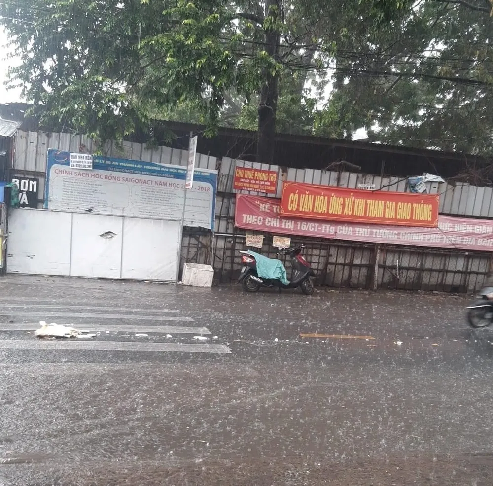 Mùa mưa nhiều khả năng đến sớm hơn so với nhiều năm. Ảnh K.N