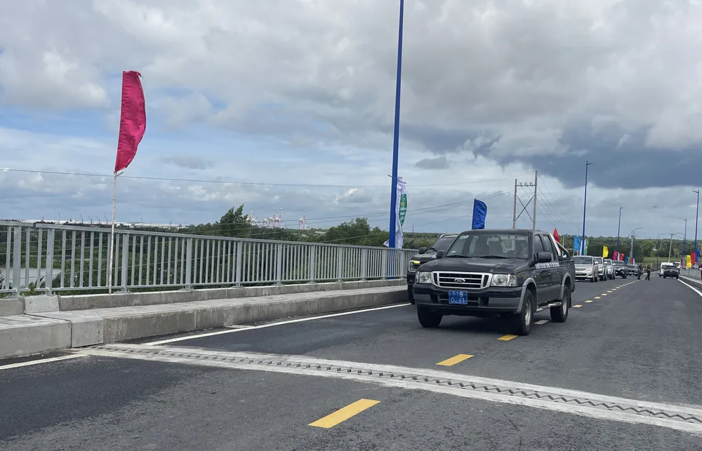 Cầu Vàm Sát 2 đưa vào hoạt động góp phần phát triển kinh tế huyện Cần Giờ Cầu Vàm Sát 2 đưa vào hoạt động góp phần phát triển kinh tế huyện Cần Giờ