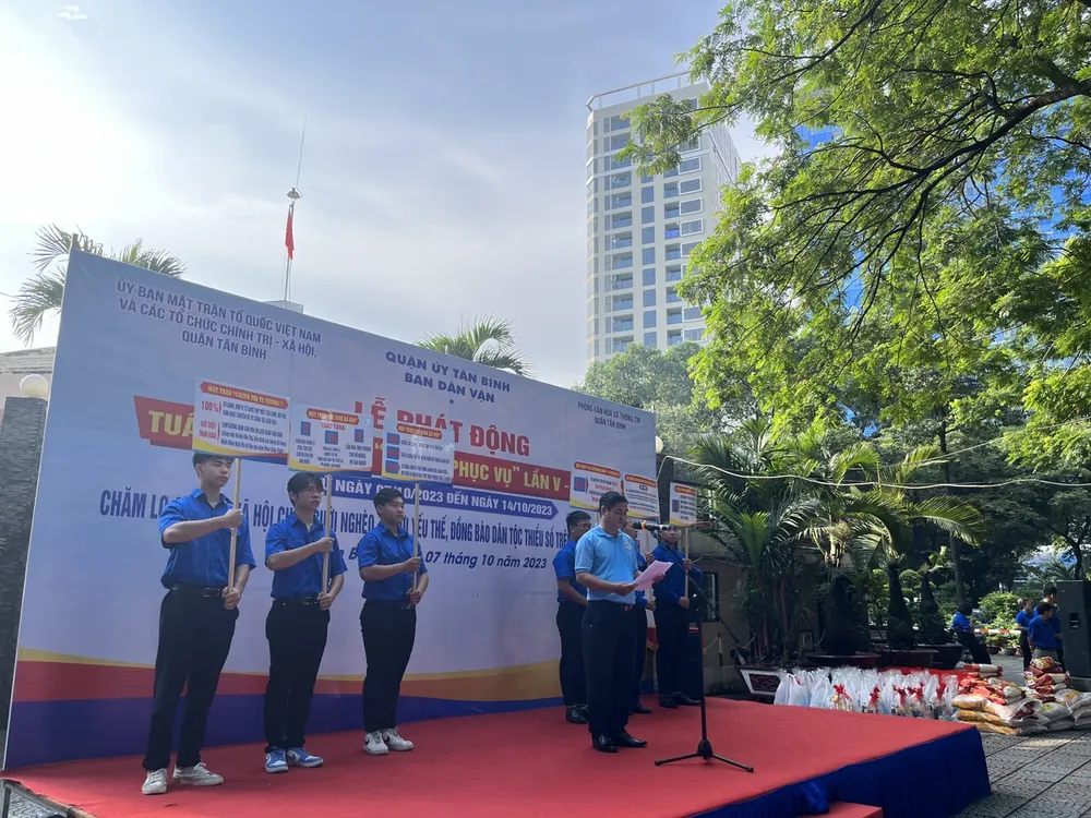 Quận Tân Bình phát động Tuần lễ &quot;Vì dân phục vụ&quot;