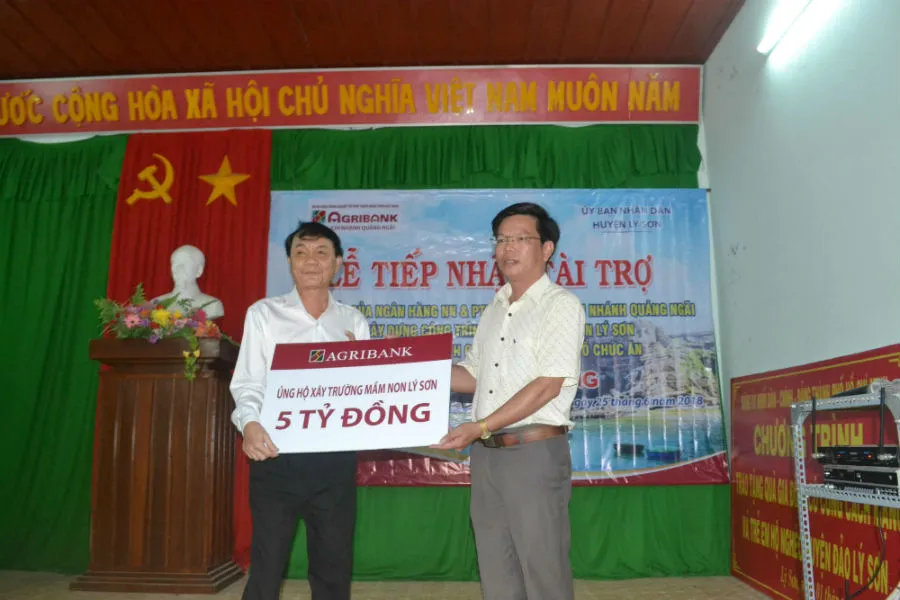 Hỗ trợ 5 tỷ đồng xây dựng trường mầm non ở huyện đảo Lý Sơn ảnh 1 Hỗ trợ 5 tỷ đồng xây dựng trường mầm non ở huyện đảo Lý Sơn ảnh 1