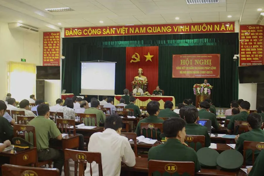 Quảng Ngãi: 20 năm thực hiện Pháp lệnh Bộ đội Biên phòng ảnh 1 Quảng Ngãi: 20 năm thực hiện Pháp lệnh Bộ đội Biên phòng ảnh 1