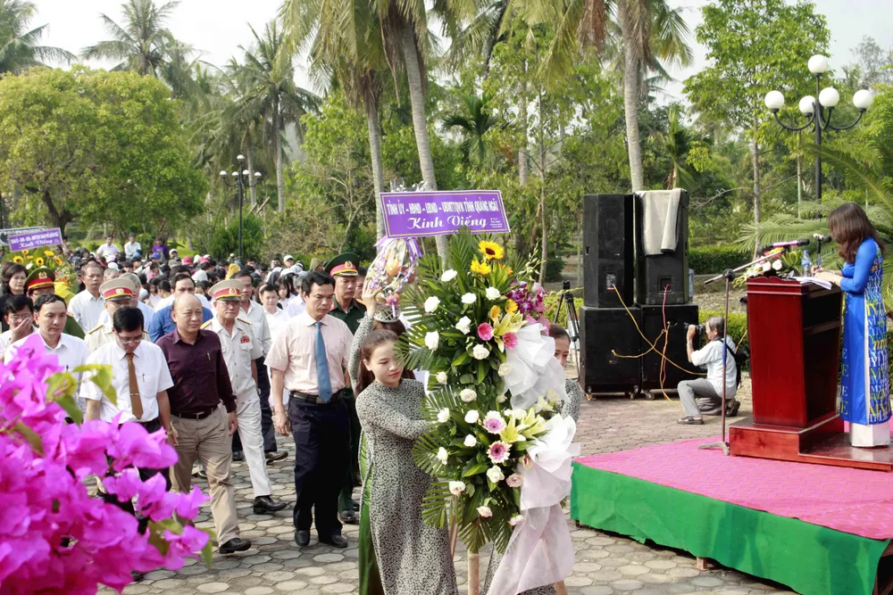 Tưởng niệm 51 năm Ngày 504 thường dân Sơn Mỹ bị thảm sát ảnh 4 Tưởng niệm 51 năm Ngày 504 thường dân Sơn Mỹ bị thảm sát ảnh 4