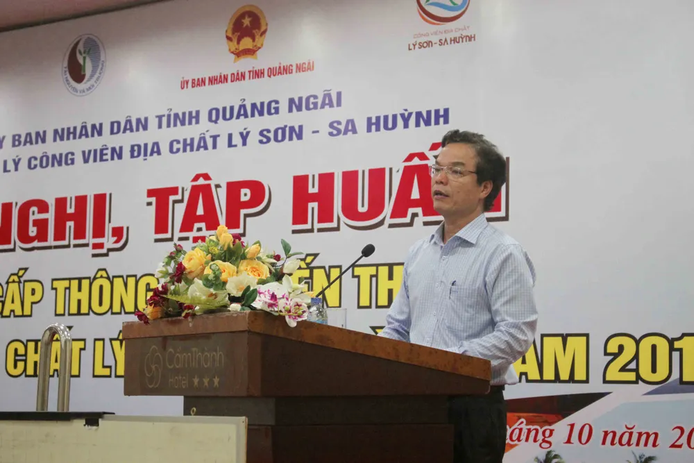 Quảng Ngãi: Đẩy nhanh tiến độ Công viên địa chất Lý Sơn - Sa Huỳnh ảnh 1 Quảng Ngãi: Đẩy nhanh tiến độ Công viên địa chất Lý Sơn - Sa Huỳnh ảnh 1