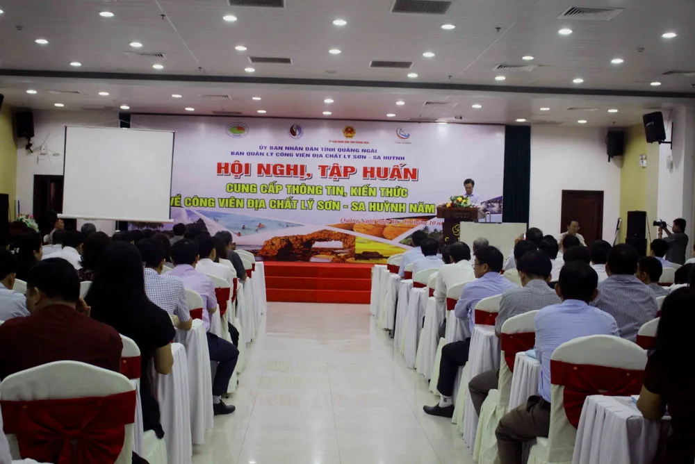Quảng Ngãi: Đẩy nhanh tiến độ Công viên địa chất Lý Sơn - Sa Huỳnh ảnh 2 Quảng Ngãi: Đẩy nhanh tiến độ Công viên địa chất Lý Sơn - Sa Huỳnh ảnh 2