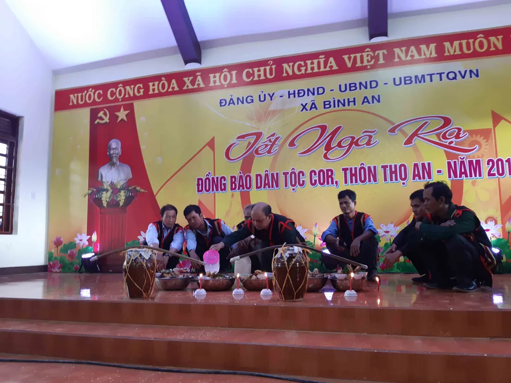 Quảng Ngãi: Người Cor ở Thọ An vui tết Ngã rạ ảnh 1 Quảng Ngãi: Người Cor ở Thọ An vui tết Ngã rạ ảnh 1