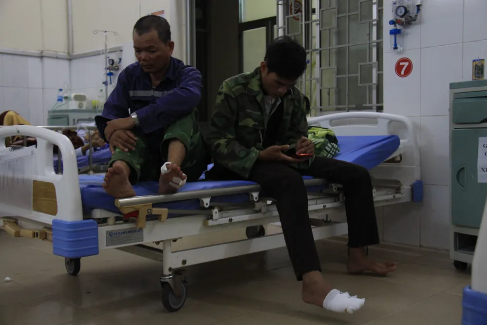 Quảng Ngãi: 11 công nhân bị điện giật, 1 người tử vong ảnh 1 Quảng Ngãi: 11 công nhân bị điện giật, 1 người tử vong ảnh 1