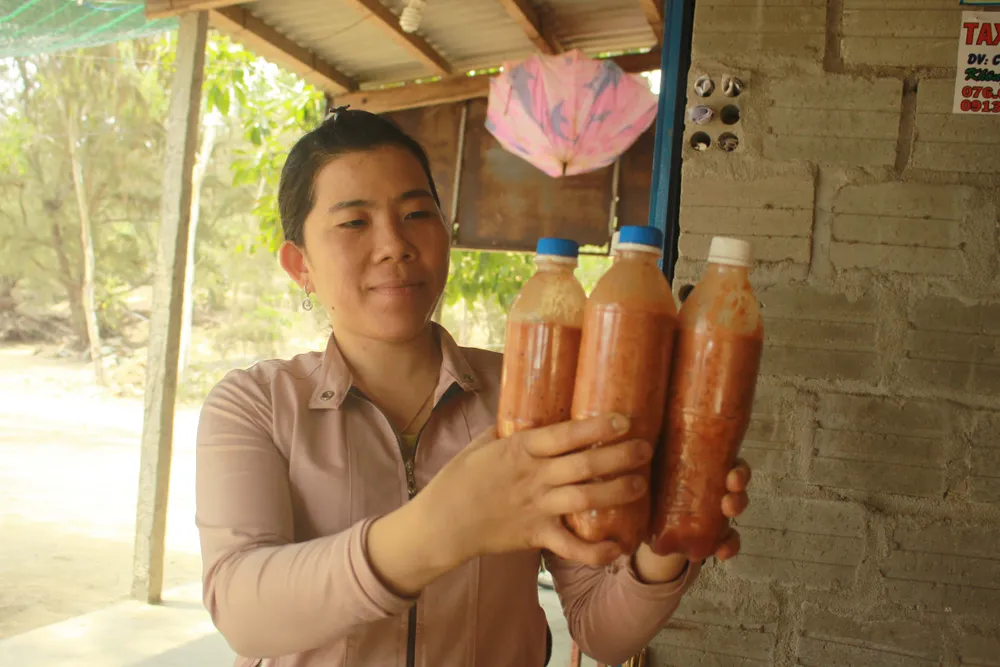 Quảng Ngãi: Săn nhum biển làm thành đặc sản “mắm nhum” ảnh 2 Quảng Ngãi: Săn nhum biển làm thành đặc sản “mắm nhum” ảnh 2