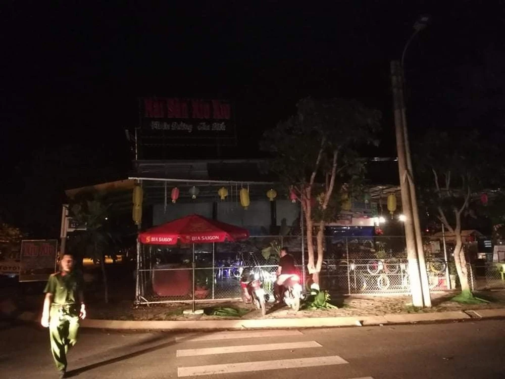 Bắt đôi nam nữ đâm chết người đàn ông trước quán nhậu ảnh 1 Bắt đôi nam nữ đâm chết người đàn ông trước quán nhậu ảnh 1