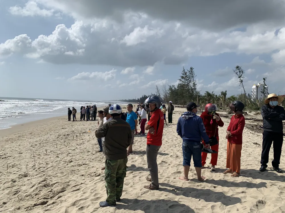 Quảng Ngãi: Hai người bị đuối nước mất tích ở biển Mỹ Khê ảnh 1