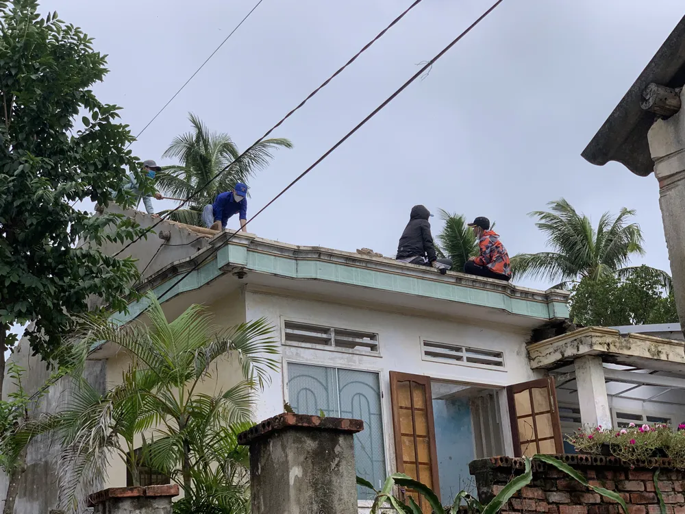 Các địa phương khắc phục hậu quả của bão số 6 ảnh 10 Các địa phương khắc phục hậu quả của bão số 6 ảnh 10