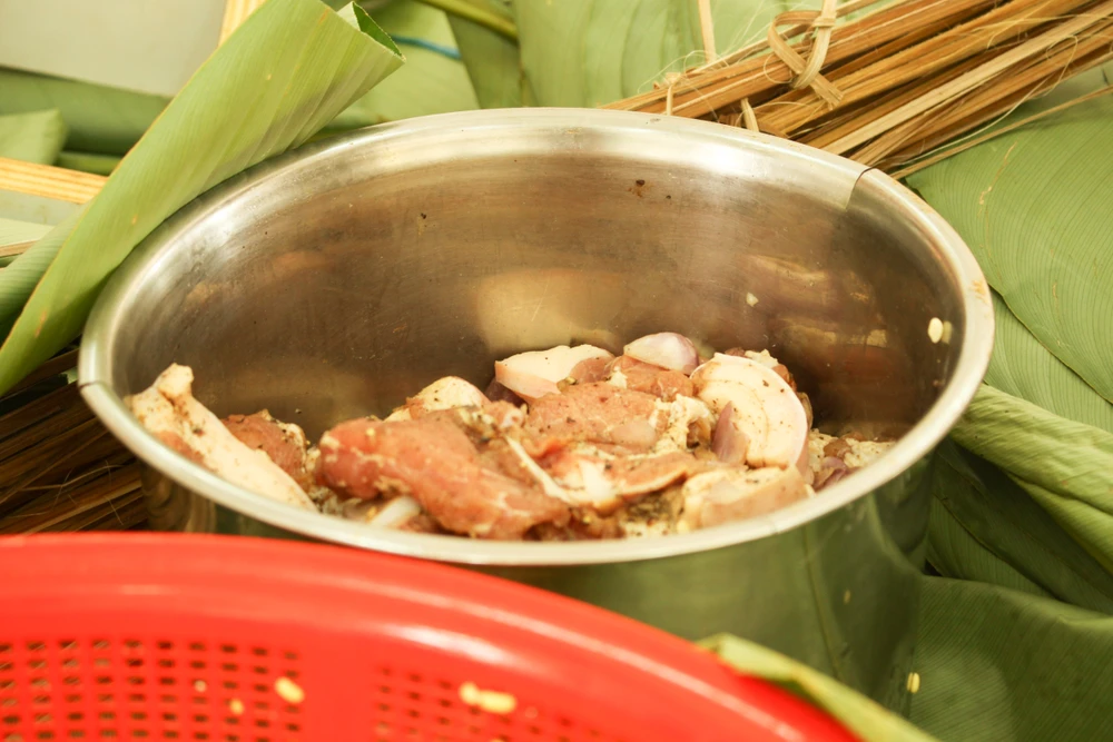 Chiến sĩ Cảnh sát biển gói bánh chưng đón Tết Nguyên đán Nhâm Dần ảnh 9 Chiến sĩ Cảnh sát biển gói bánh chưng đón Tết Nguyên đán Nhâm Dần ảnh 9