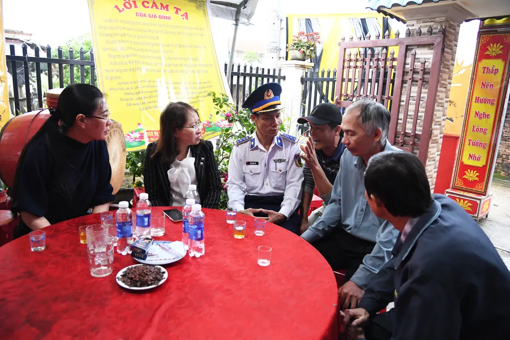 Các đơn vị đã đến thăm hỏi các gia đình