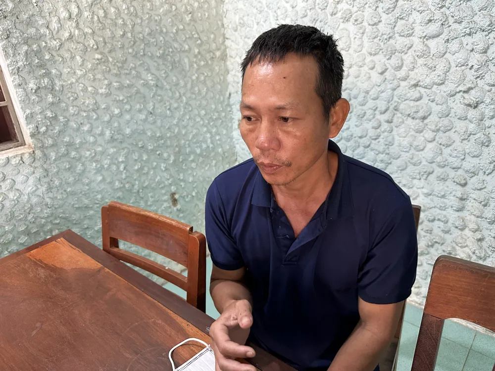 Ông Trương Đình Nhạt tại cơ quan điều tra Ông Trương Đình Nhạt tại cơ quan điều tra