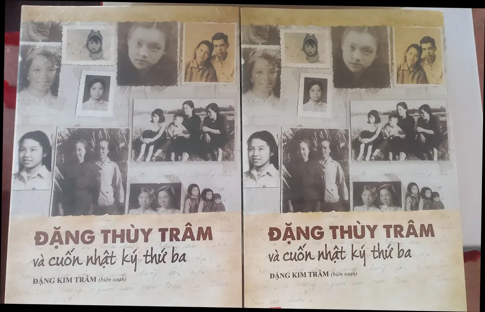 Cuốn sách "Đặng Thùy Trâm và cuốn nhật ký thứ ba". Ảnh: NGUYỄN TRANG 20250619_074142.jpg