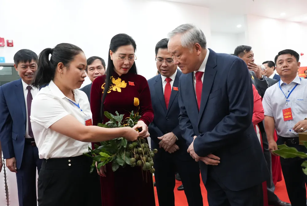 Mắc ca tươi được trưng bày tại đại hội DSC09236.jpg