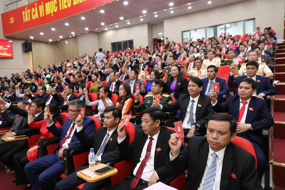 Các đại biểu tại đại hội. Ảnh: BTC bế mạc (9).jpg