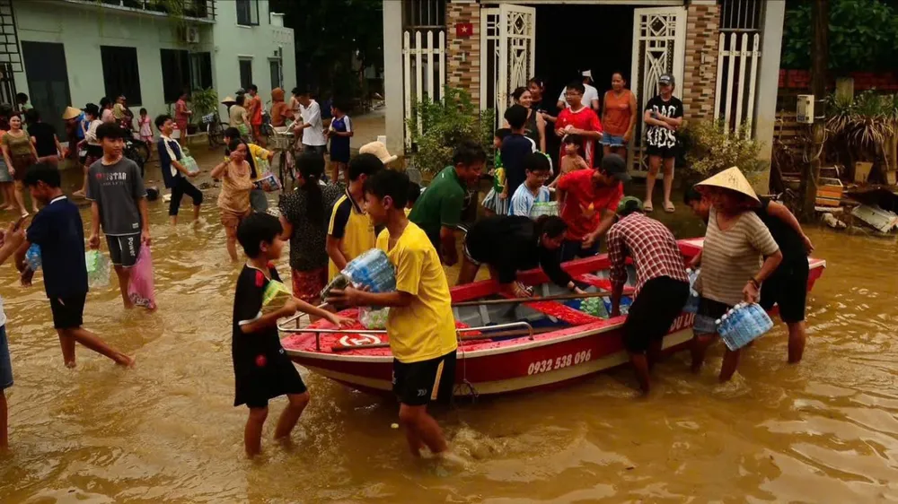 Biệt đội cứu hộ 0 đồng Quảng Ngãi sẵn sàng ứng phó bão số 13