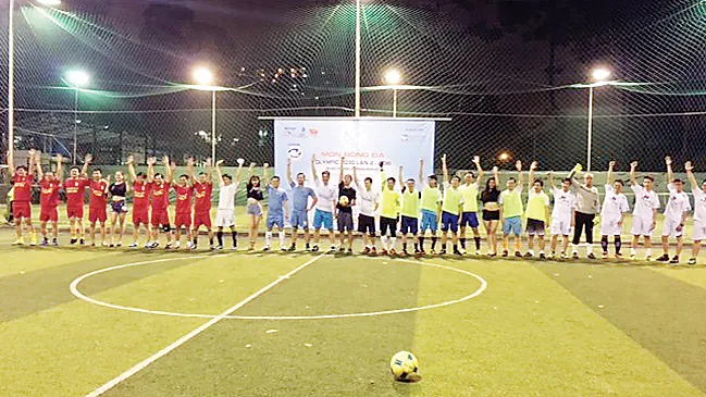 21 đội bóng tham gia Doanh nhân Olympic 2030  ảnh 1