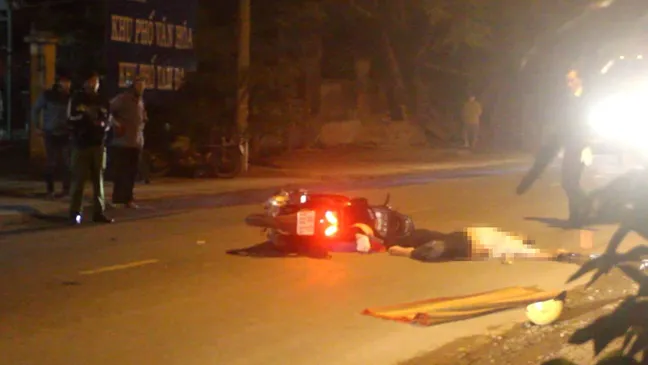 Truy tìm xe container cán chết người đàn ông lúc rạng sáng. ảnh 1