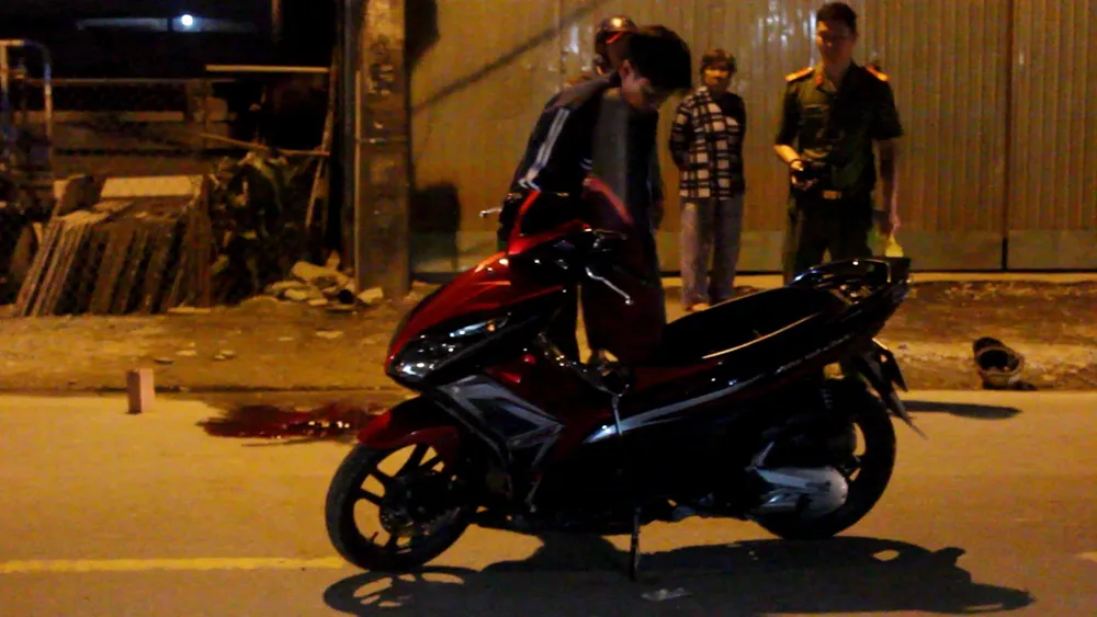 Truy tìm xe container cán chết người đàn ông lúc rạng sáng. ảnh 3