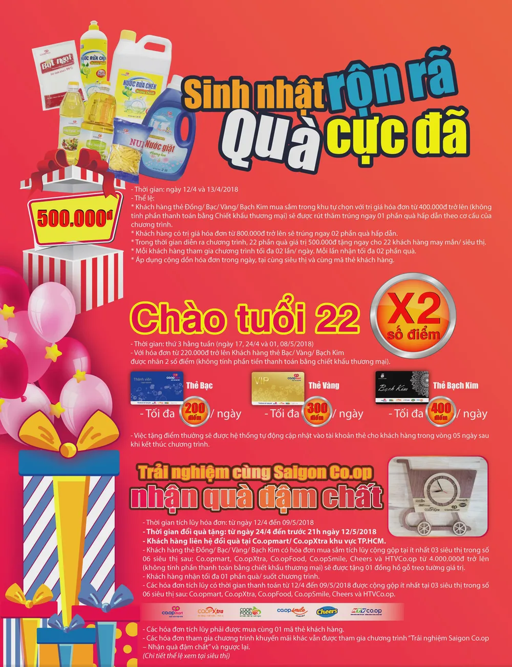 Co.opmart tung gói khuyến mãi gần 200 tỷ đồng mừng sinh nhật thứ 22 ảnh 3