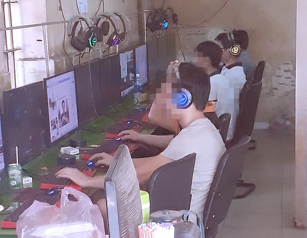 Nỗi lo trẻ em nghiện game online ảnh 1 Nỗi lo trẻ em nghiện game online ảnh 1