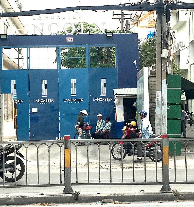 Cao ốc Lancater Lincol xây ngược quy trình ảnh 1 Cao ốc Lancater Lincol xây ngược quy trình ảnh 1