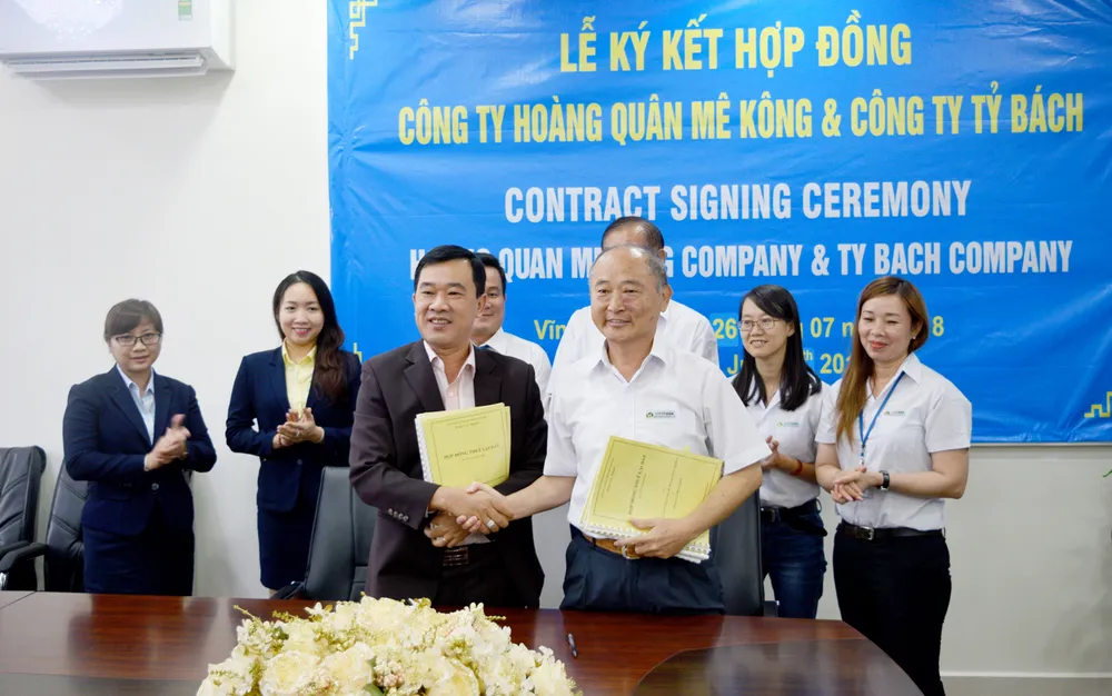 Hoàng Quân Mê Kông cho Công ty Tỷ Bách thuê lại 18,2ha đất tại KCN Bình Minh – Vĩnh Long  ảnh 1