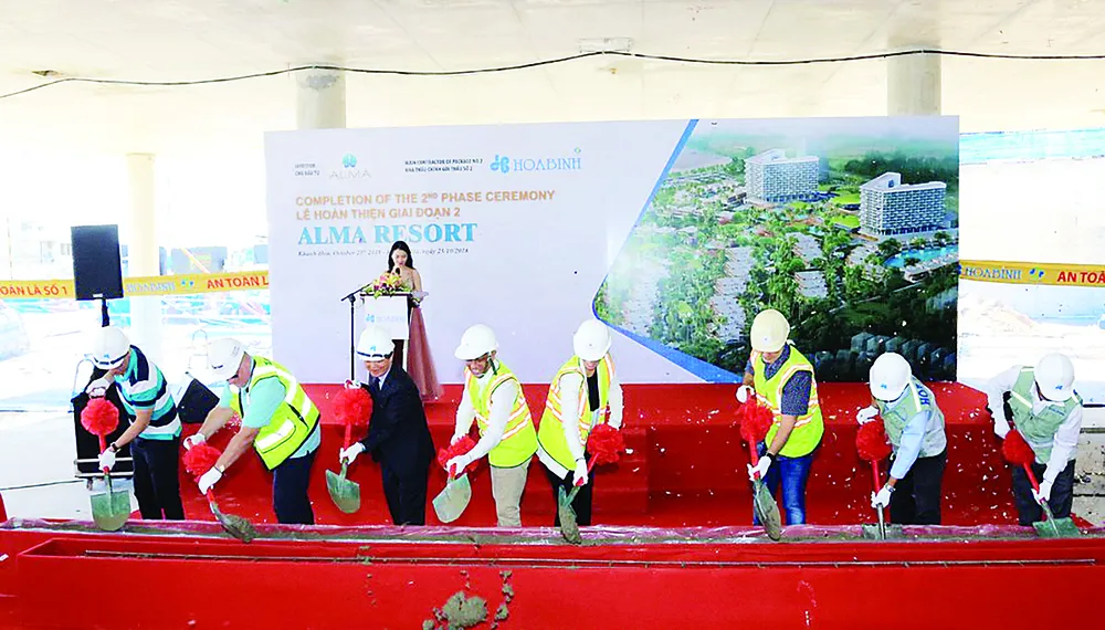 Hòa Bình hoàn thành giai đoạn 2 dự án khu nghỉ dưỡng ALMA Nha Trang ảnh 1