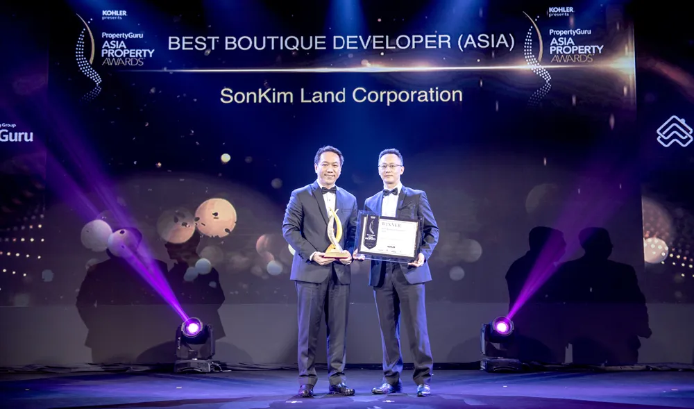SonKim Land nhận giải “Best Boutique Developer” tại lễ trao Giải thưởng Bất động sản châu Á 2018 ​ ảnh 1