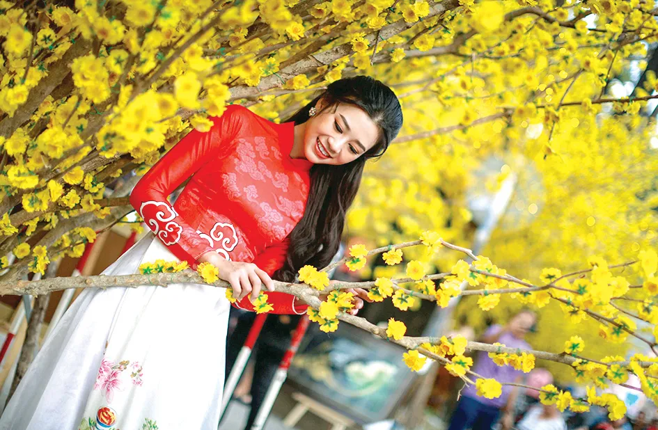 Rộn ràng sắc xuân ảnh 2