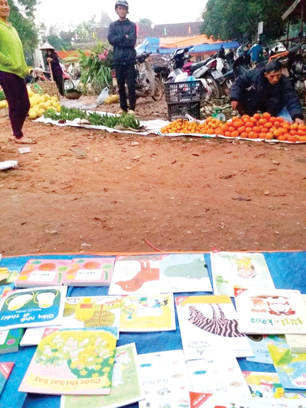 Mang sách về chợ quê ảnh 1