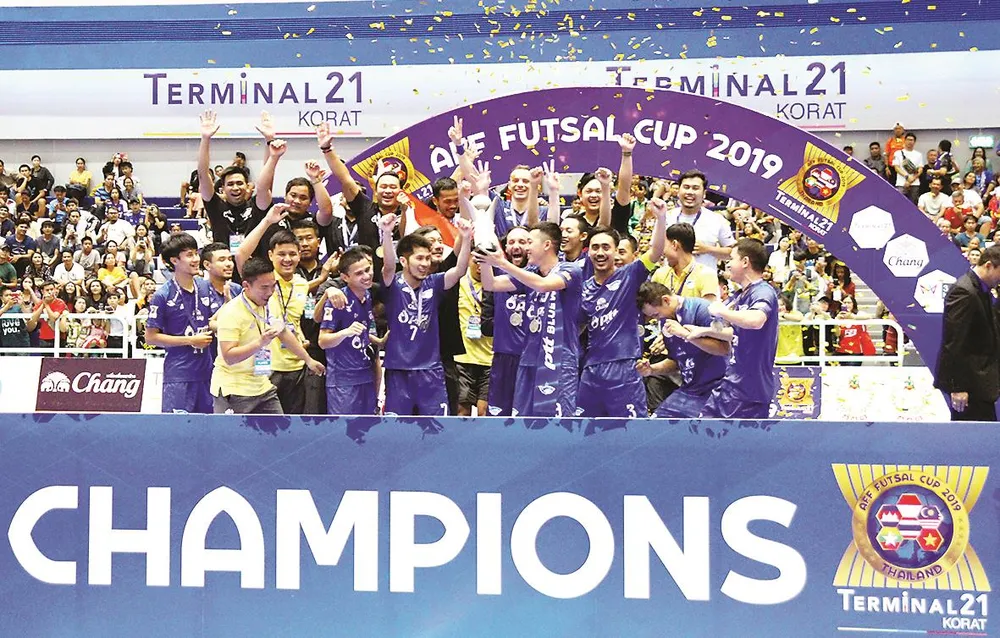 Sanvinest S.Khánh Hòa thi đấu thành công tại AFF Futsal Cup 2019 với vị trí Á quân