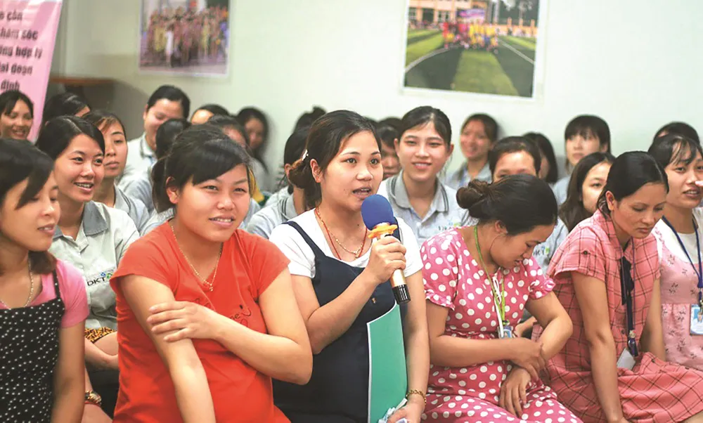 Truyền thông về chăm sóc sức khỏe cho người lao động tại Vĩnh Phúc ảnh 2 Truyền thông về chăm sóc sức khỏe cho người lao động tại Vĩnh Phúc ảnh 2