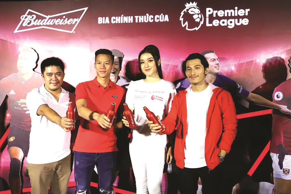 Budweiser tài trợ chiến lược giải EPL và La Liga