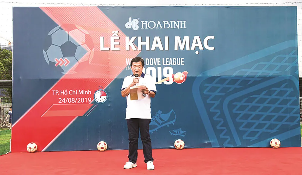 Khai mạc giải bóng đá “White Dove League - 2019 tranh Cup toàn quốc” ảnh 1