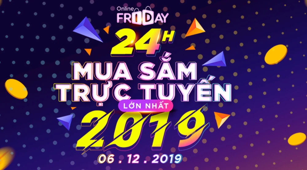 Hơn 50.000 mặt hàng thiết yếu giảm giá đến 70% trong ngày Online Friday 2019