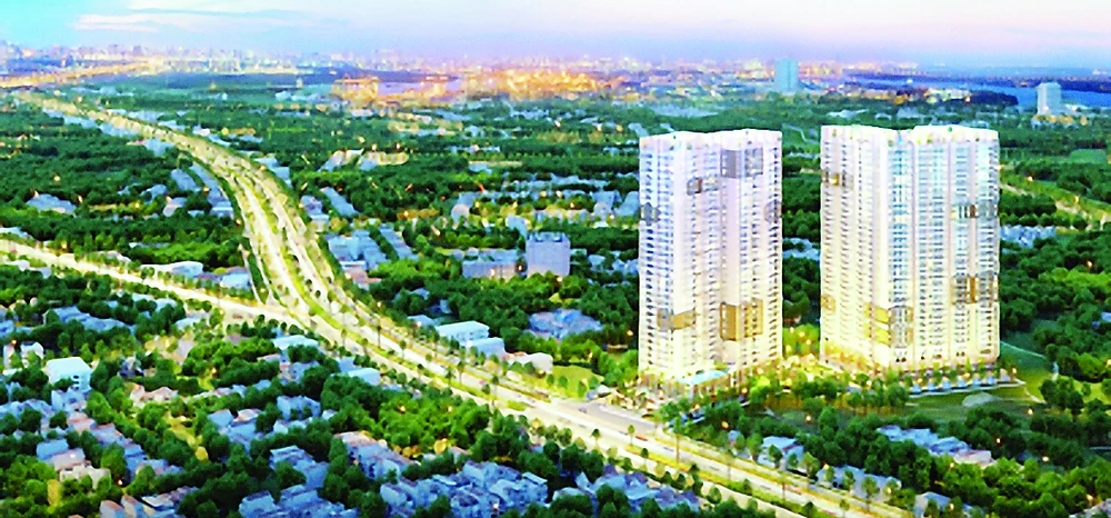  Dự án Opal Boulevard do Tập đoàn Đất Xanh phát triển dự án nằm tiếp giáp đại lộ Phạm Văn Đồng có pháp lý đầy đủ tạo sự an tâm cho khách hàng