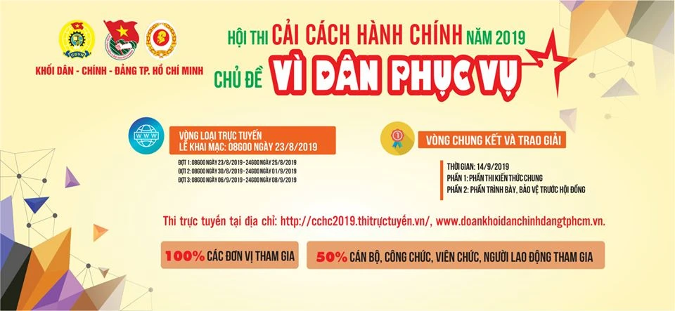 Chung kết hội thi cải cách hành chính “Vì dân phục vụ”