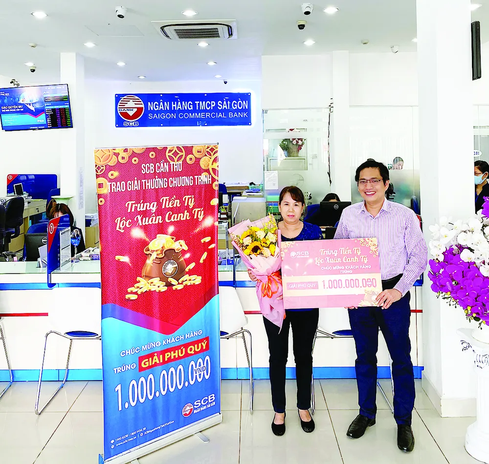 Giải thưởng Phú Quý của SCB trị giá một tỷ đồng đã tìm được chủ nhân ảnh 1 Giải thưởng Phú Quý của SCB trị giá một tỷ đồng đã tìm được chủ nhân ảnh 1